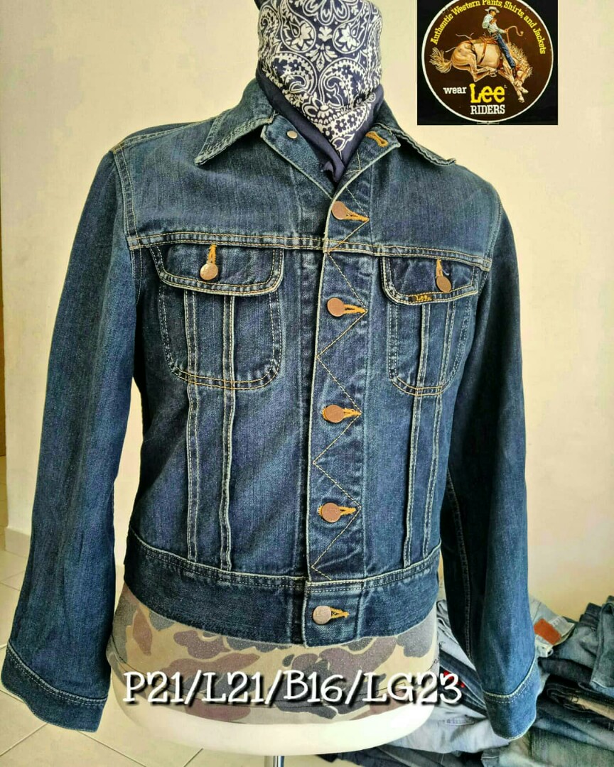 vintage lee rider jacket