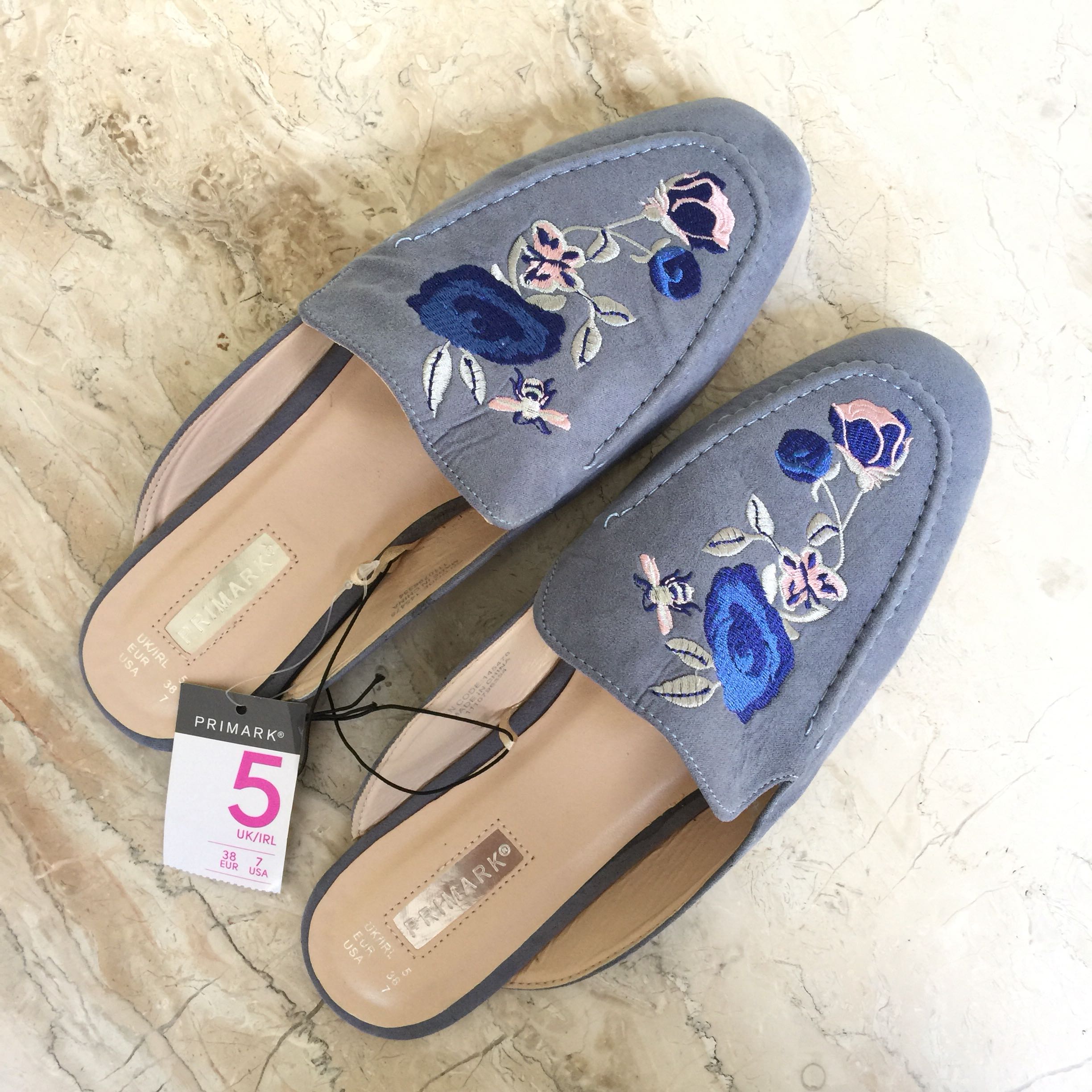 primark flat mules