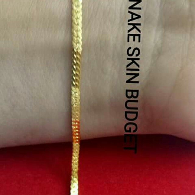 Gelang Tangan Emas 916 Tulen Bajet Women S Fashion Jewellery On Carousell