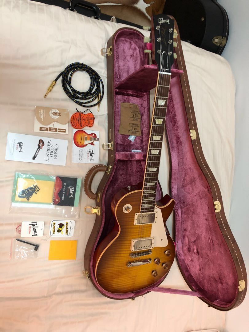 Gibson R9 2007 Custom Shop Les Paul 59 reissue , Hobbies & Toys, Music ...