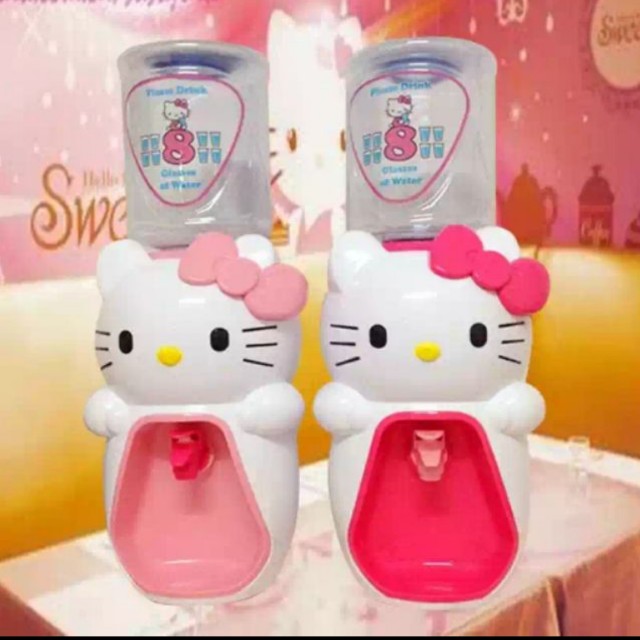Hello Kitty Mini Water Dispenser, TV & Home Appliances, Kitchen