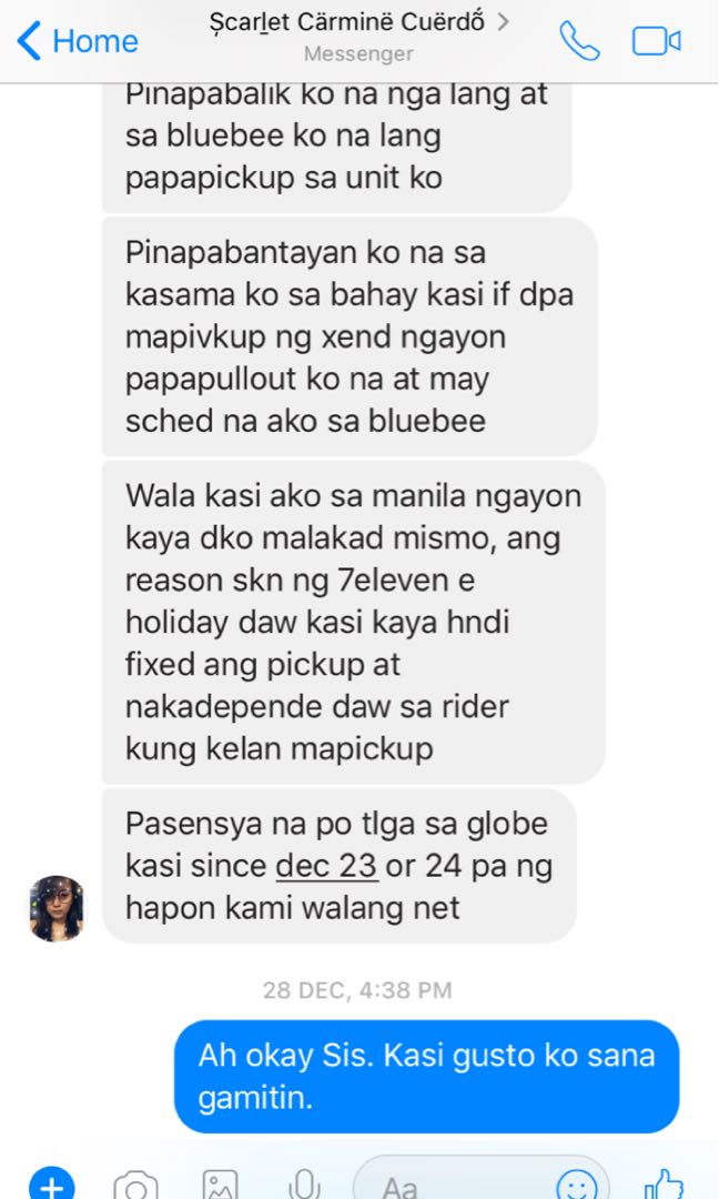I paid but I never received my order. (Category: Community) located in Lipa City. Submitted by prelovedmystuff (Listing ID 163711283, Image 3). Description: I review her post but I never saw the item that I ordered. Maybe she delete it..