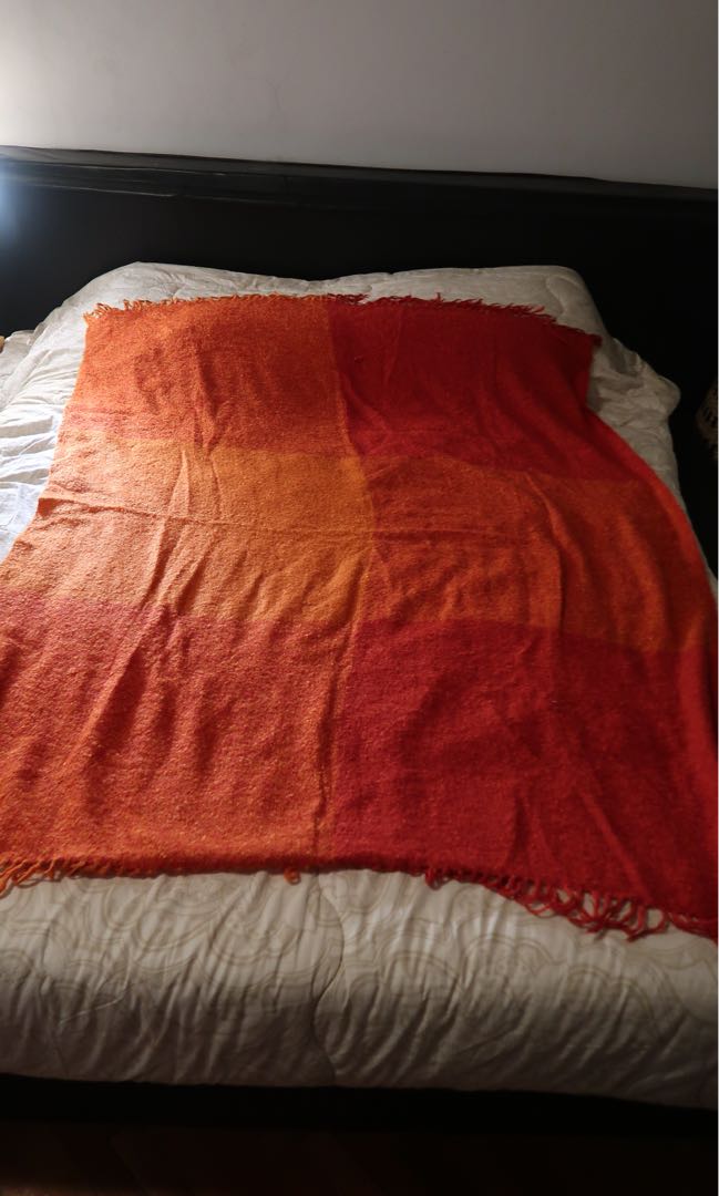 IKEA Orange Bed Runner, Babies & Kids, Baby Nursery & Kids Furniture