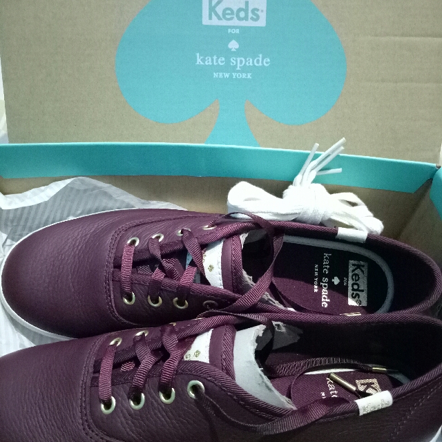 keds kate spade champion leather