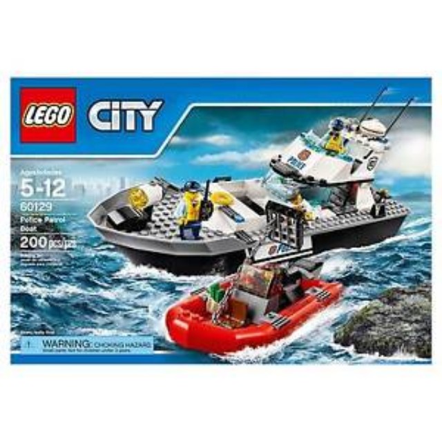 lego city police boat 60129