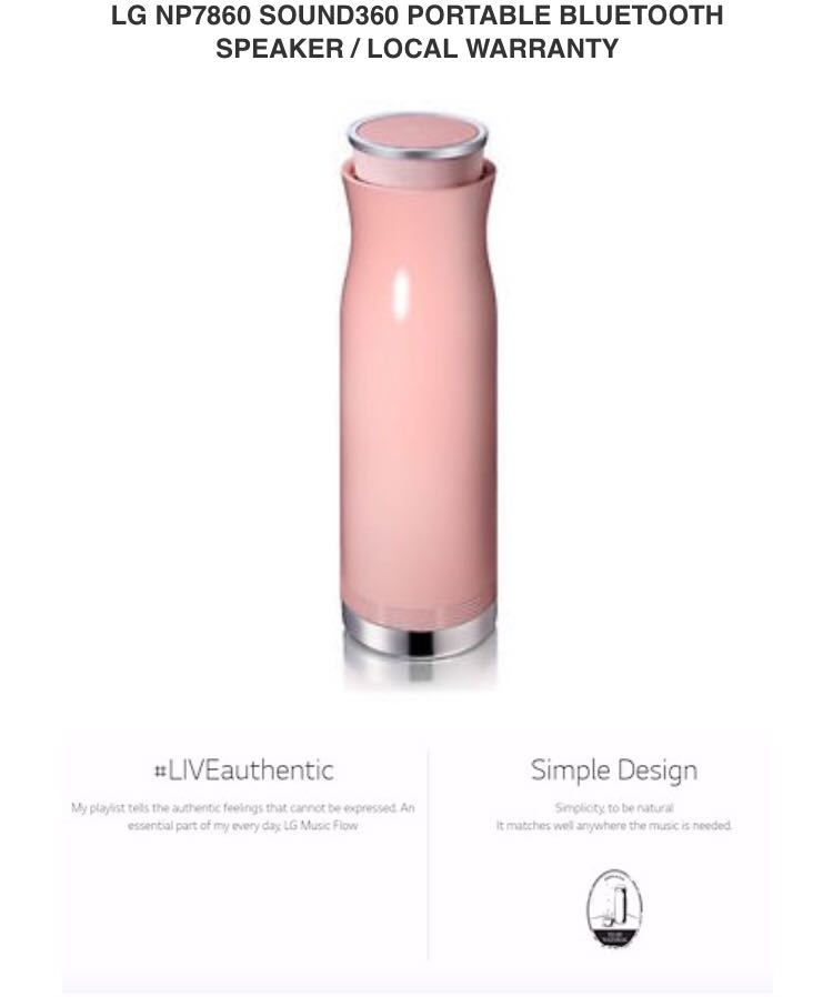 lg 360 bluetooth speaker