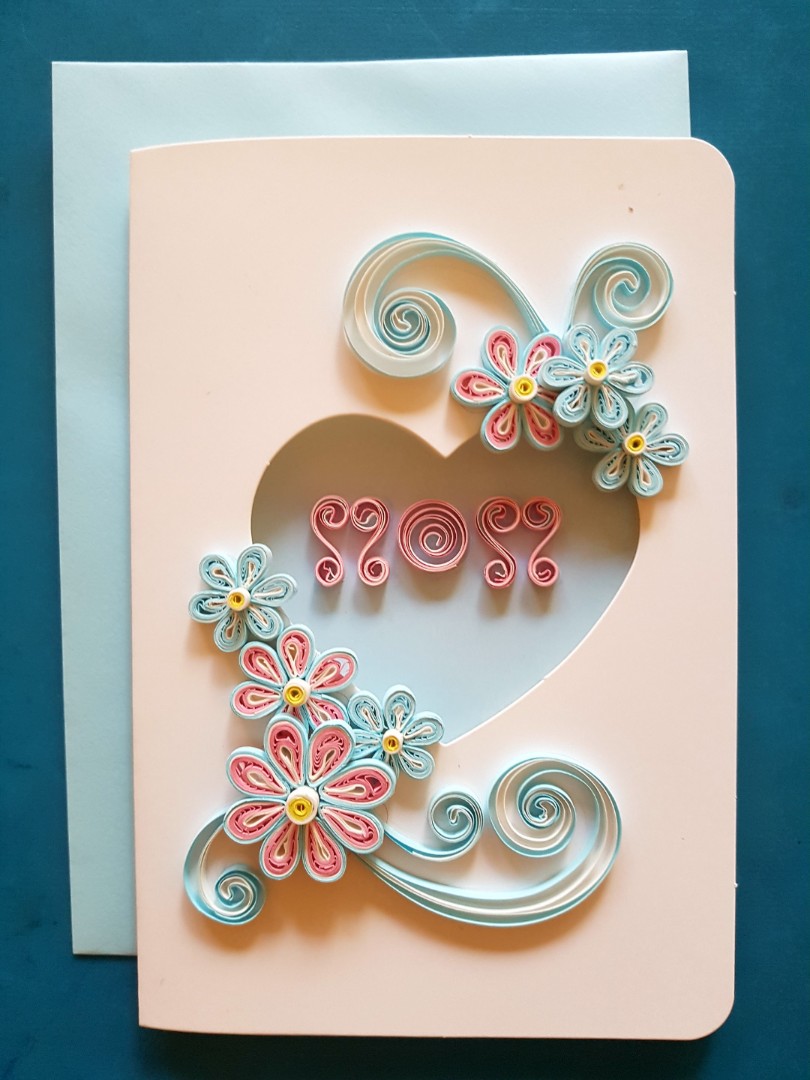 Paper Curling Art, Design & Craft, Art & Prints on Carousell