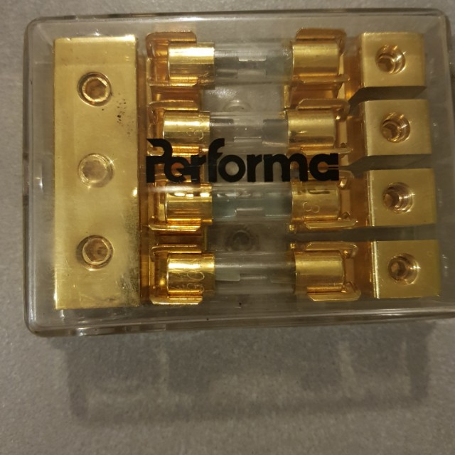 Performa Car Audio Distributor Box, Car Accessories on Carousell