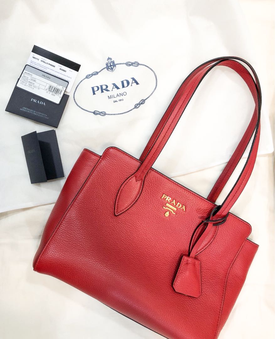 Prada Vitello Phenix Tote Women s Fashion Bags Wallets Purses