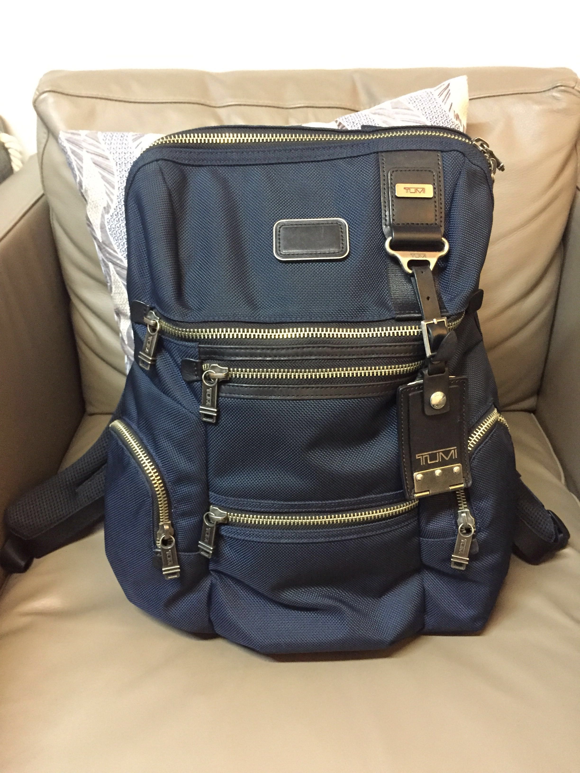 tumi alpha bravo blue