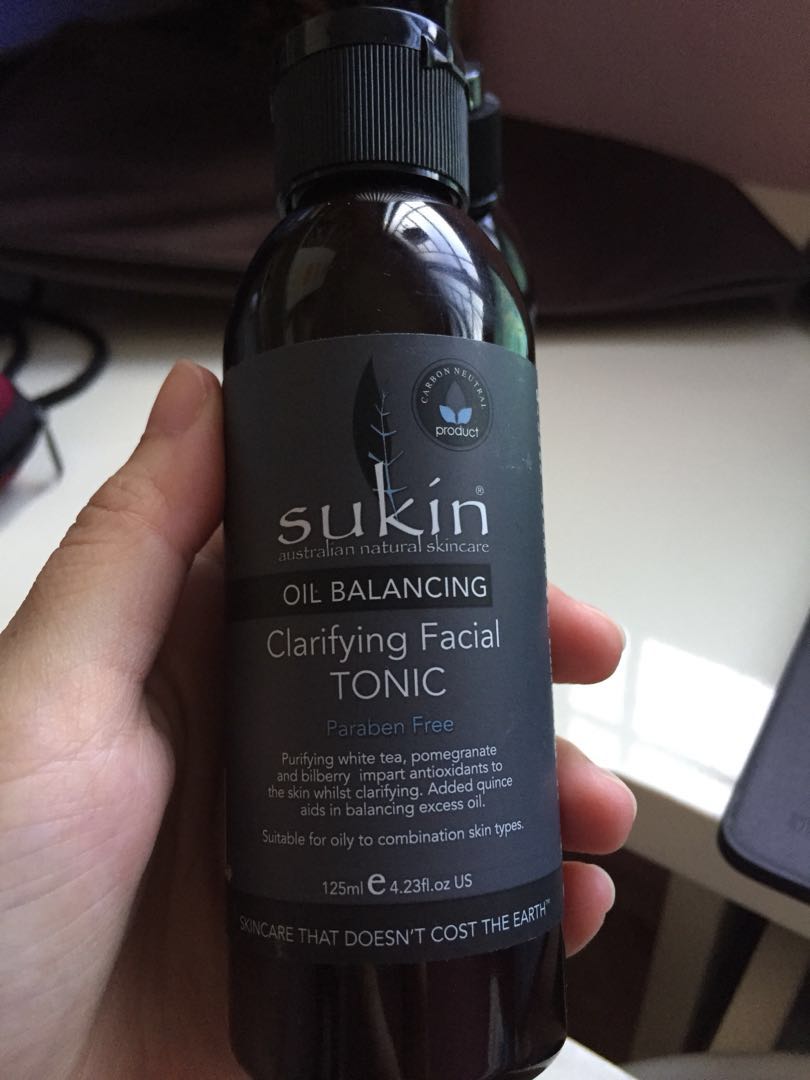 sukin clarifying facial tonic