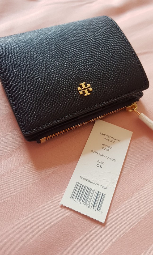 Tory burch emerson mini wallet, Luxury, Bags & Wallets on Carousell