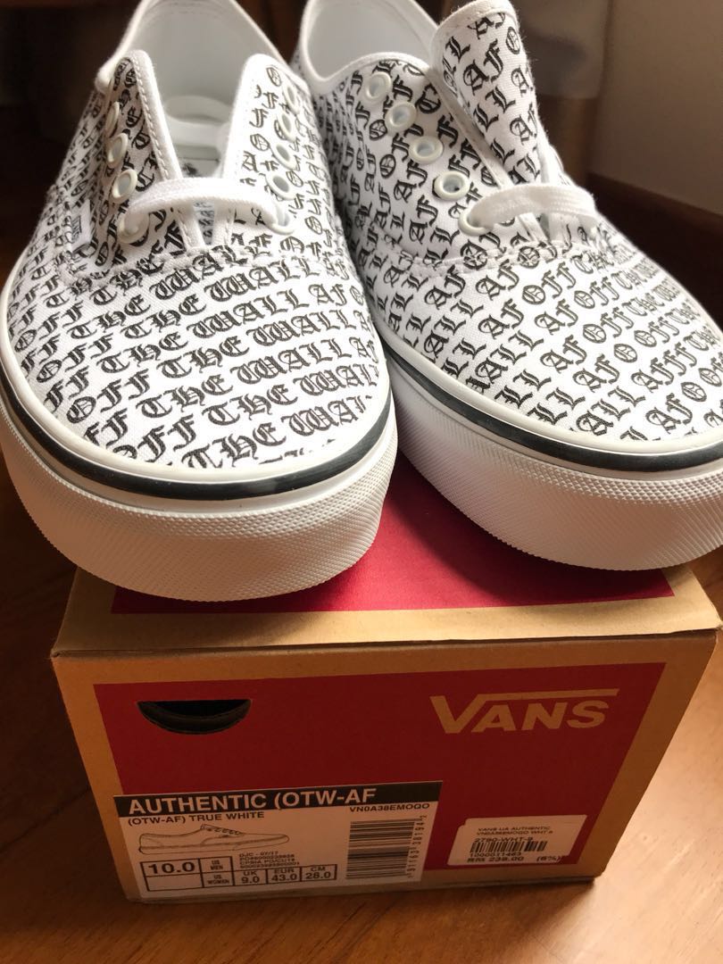 vans authentic otw af