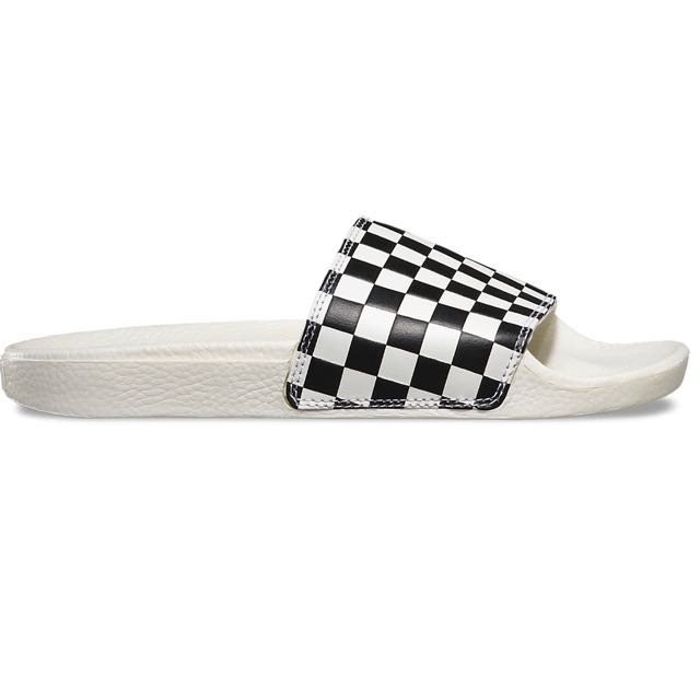 vans checkerboard slippers