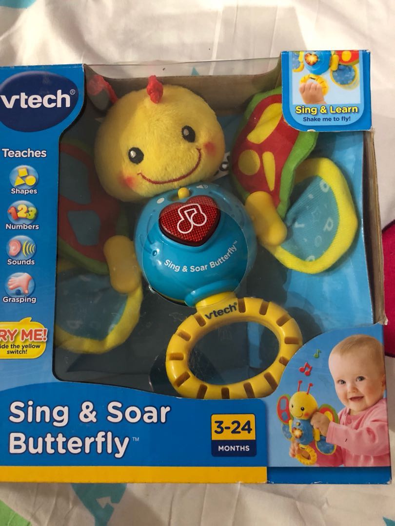 vtech sing and soar butterfly