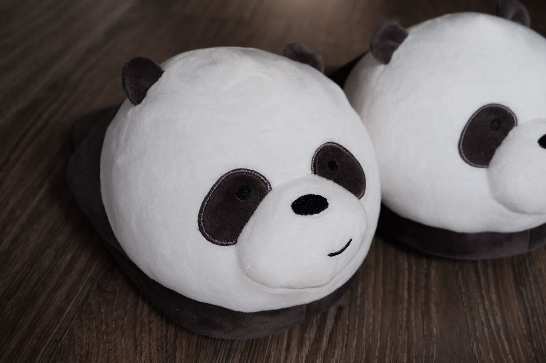 We Bare Bears Panda bedroom slippers Women s Fashion Footwear Flipflops and Slides on Carousell