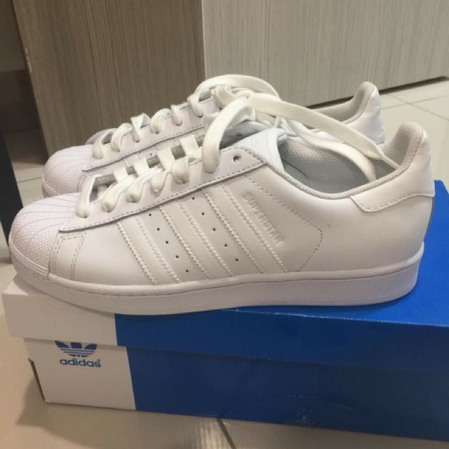 adidas superstar all white
