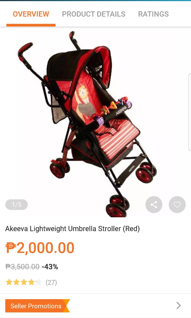 akeeva lightweight umbrella stroller