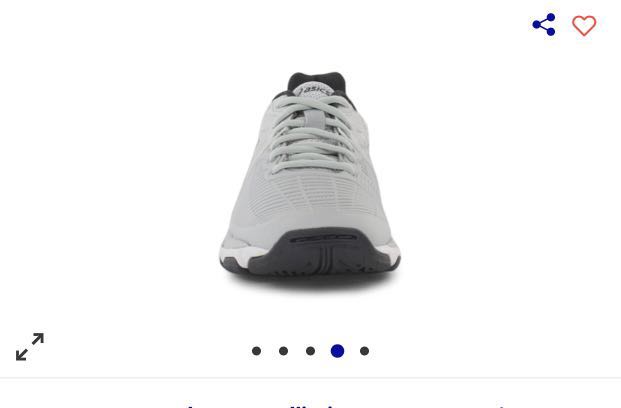 asics netburner ballistic grey