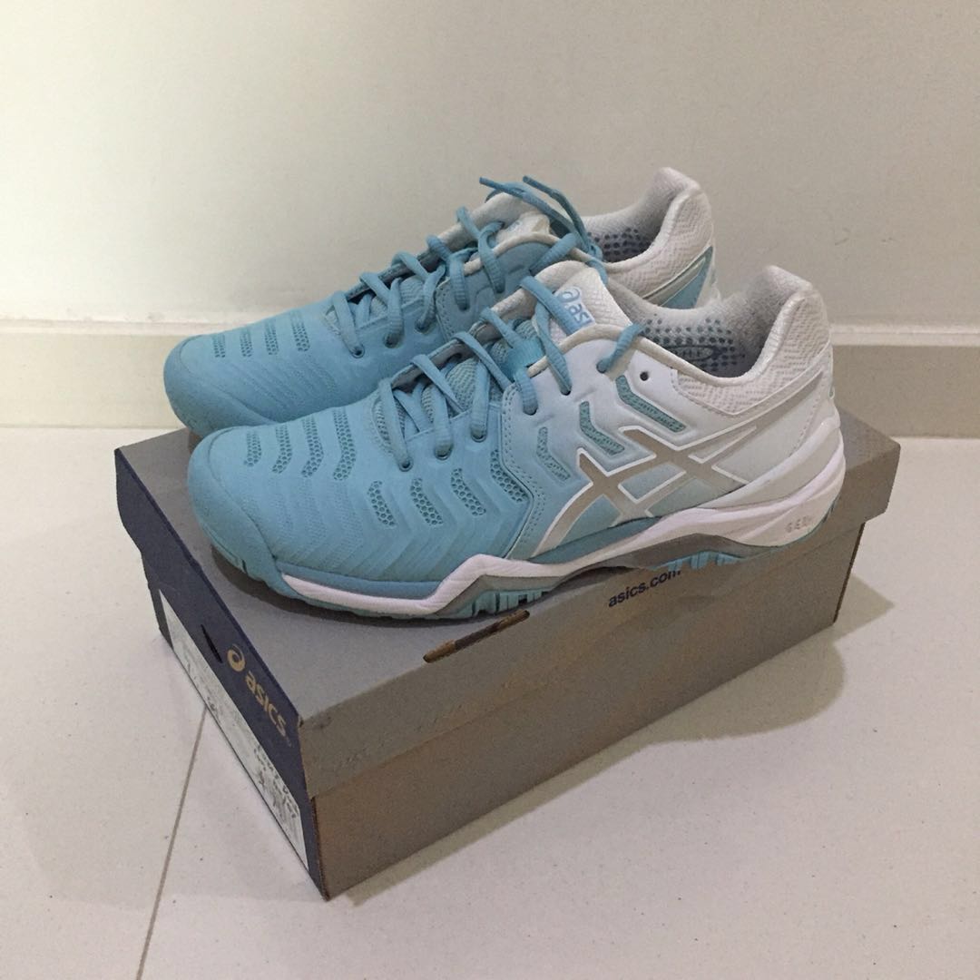 Asics Gel Resolution 7 Womens Women s Fashion Footwear Sneakers on Carousell