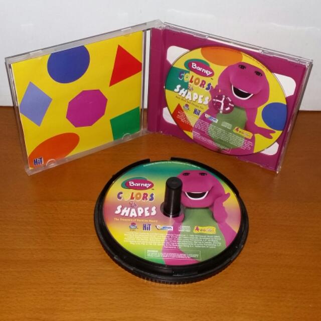 Barney's Color And Shapes VCD, Hobbies & Toys, Music & Media, Music
