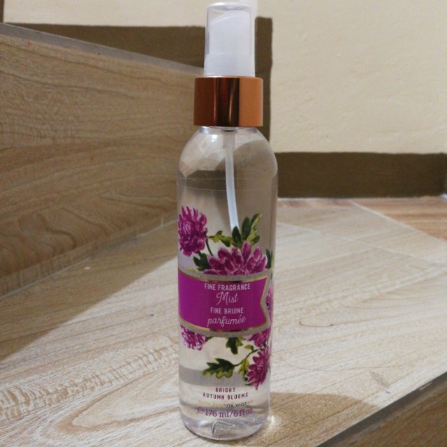 Bath Body Works Bright Autumn Blooms Fine Fragrance Mist Beauty Personal Care Fragrance