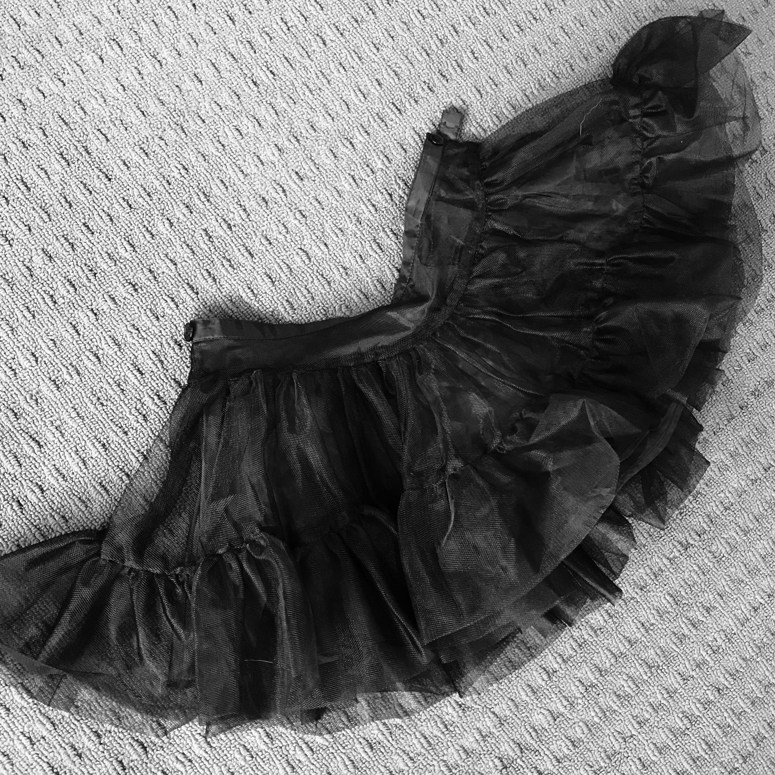 Black Tulle French Connection Tutu Skirt XS 6 8