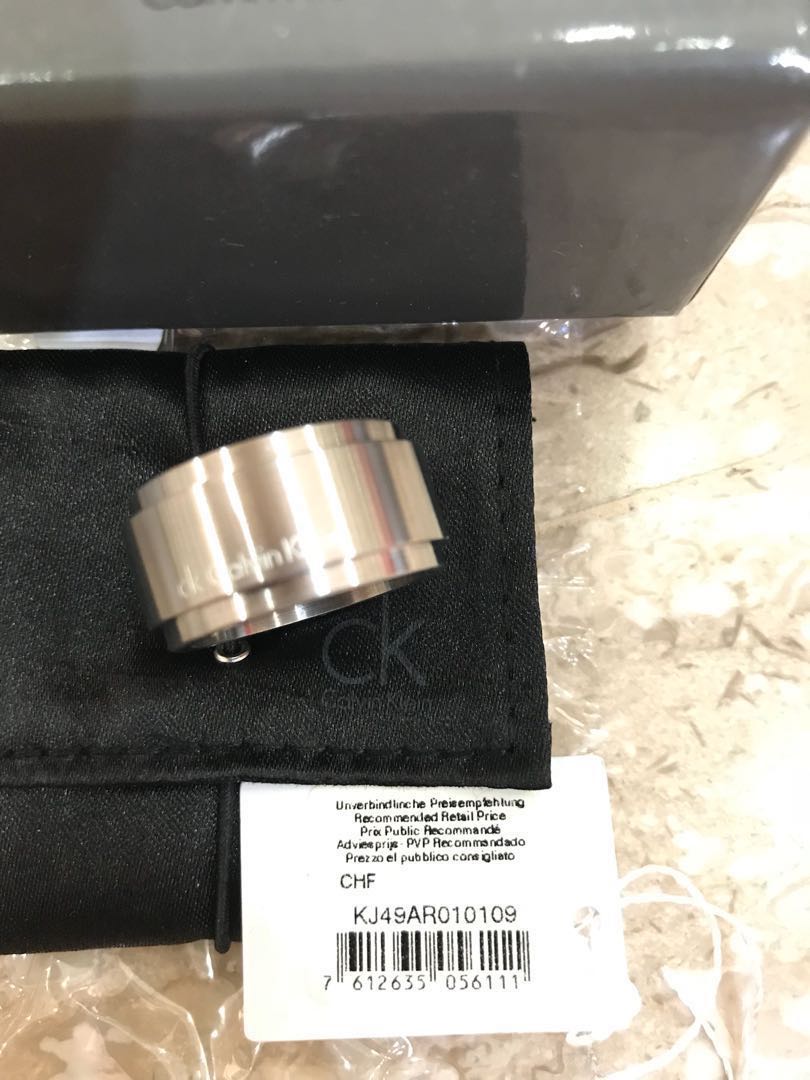 Calvin klein strong ring sales