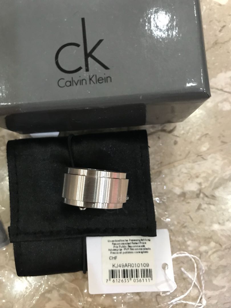 Calvin klein strong ring new arrivals