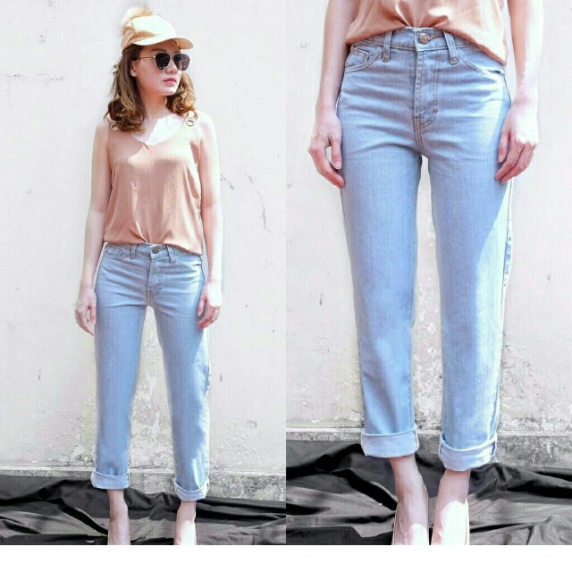Celana Jeans Wanita  Jeans Panjang Hotpants Fashion  ABG 