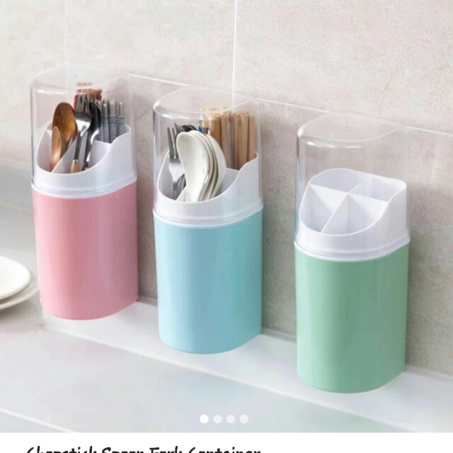 Chopstick Spoon Fork Container, TV & Home Appliances, Kitchen