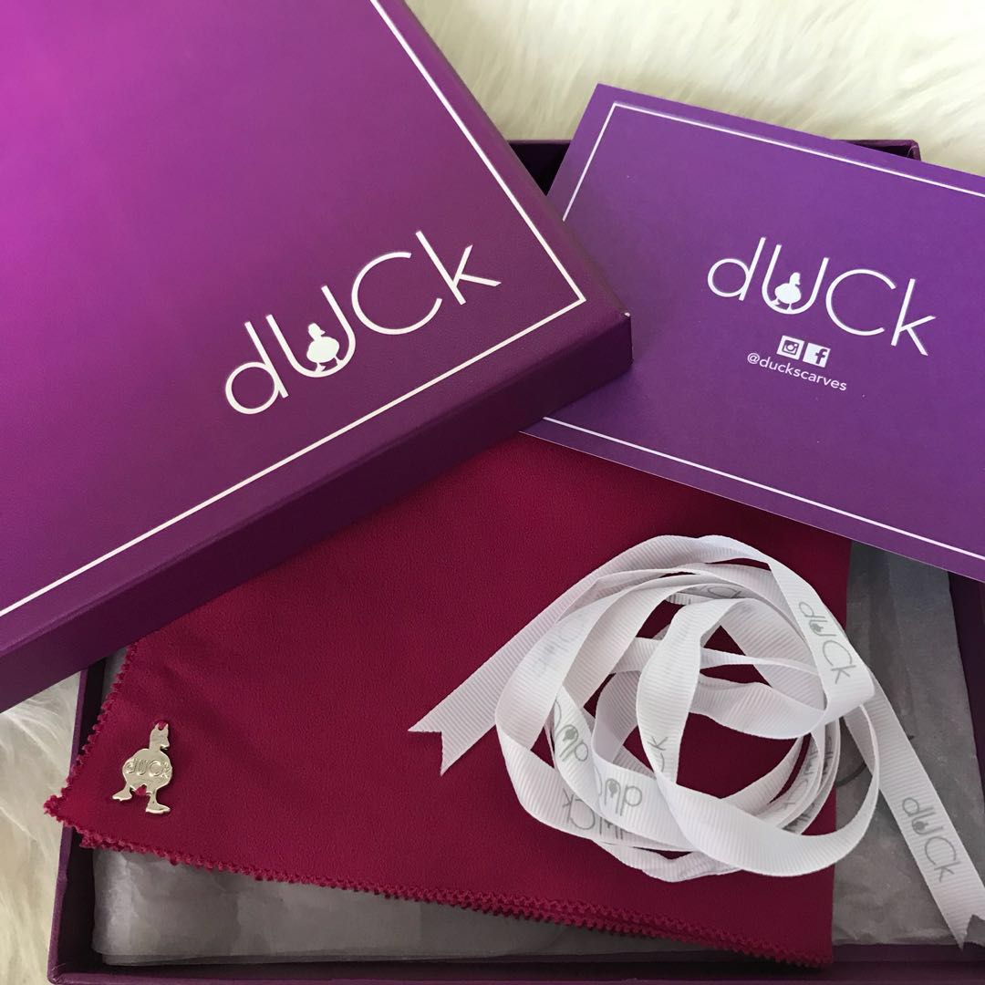 Duck scarves logo clearance
