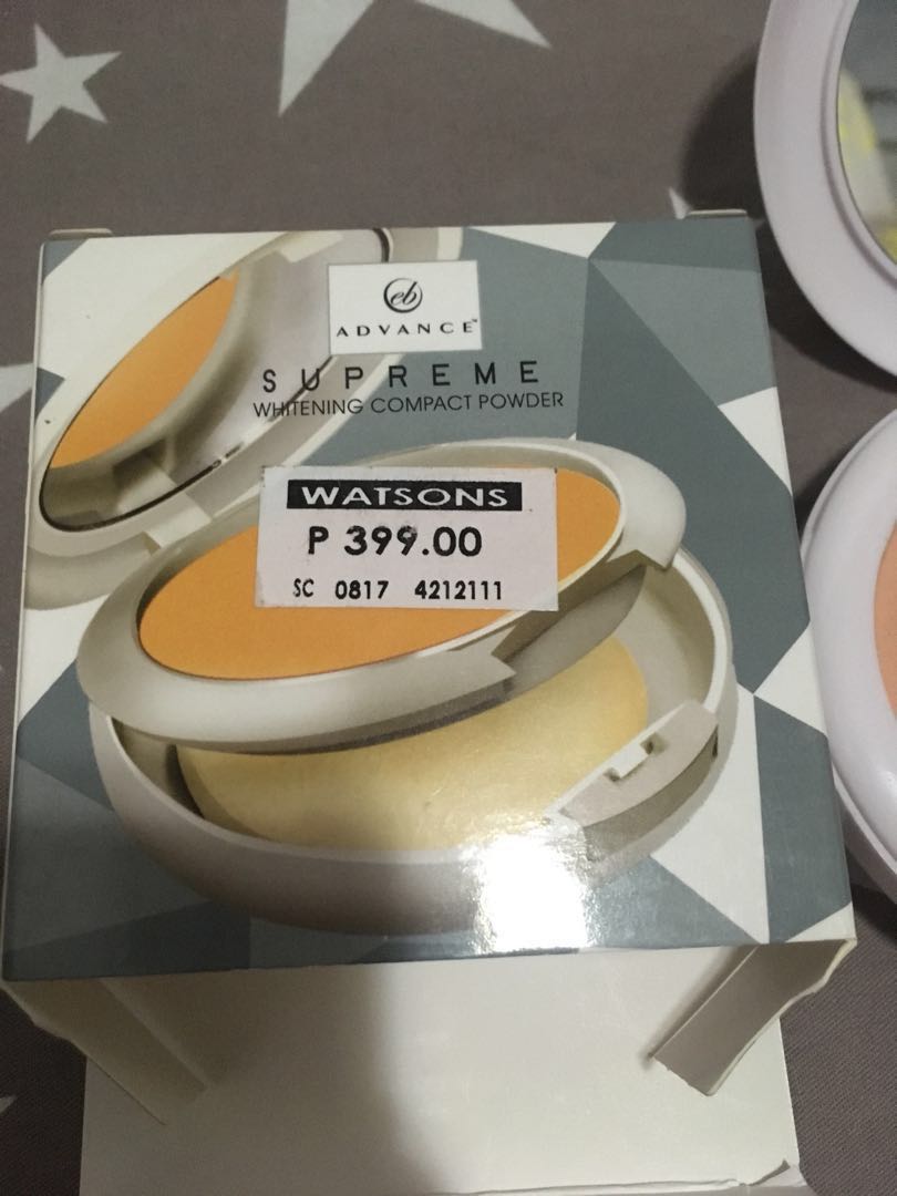 EB Advance whitening compact powder (Category: Face Care) located in Manila. Submitted by hatdog56789 (Listing ID 163734415, Image 3). Description: Natural Used only once nung tinry. Turns out di pala shade ng friend ko, so good as new pa din po to. Kanina lang din nabili Please text me at +639152493186 ☺️.
