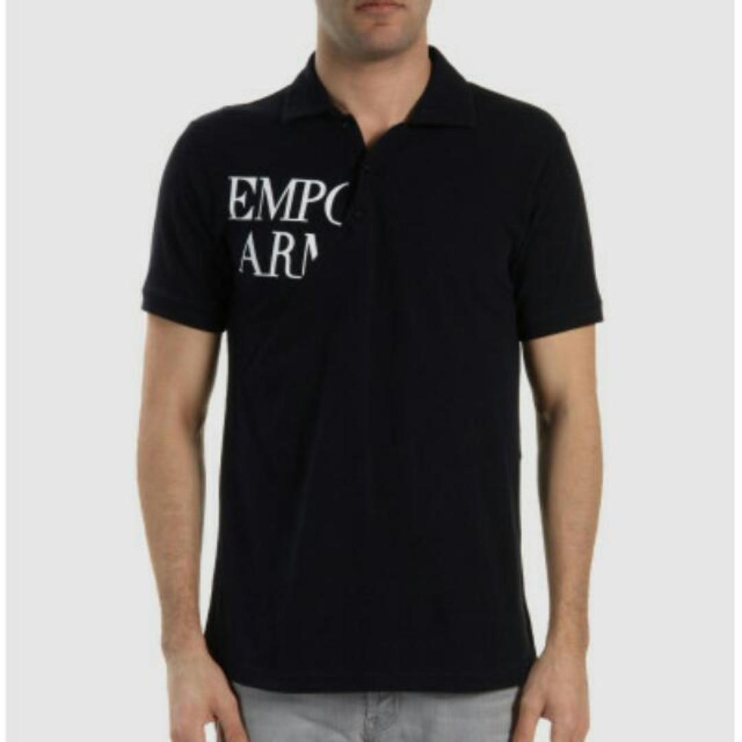 emporio armani men's polo shirt