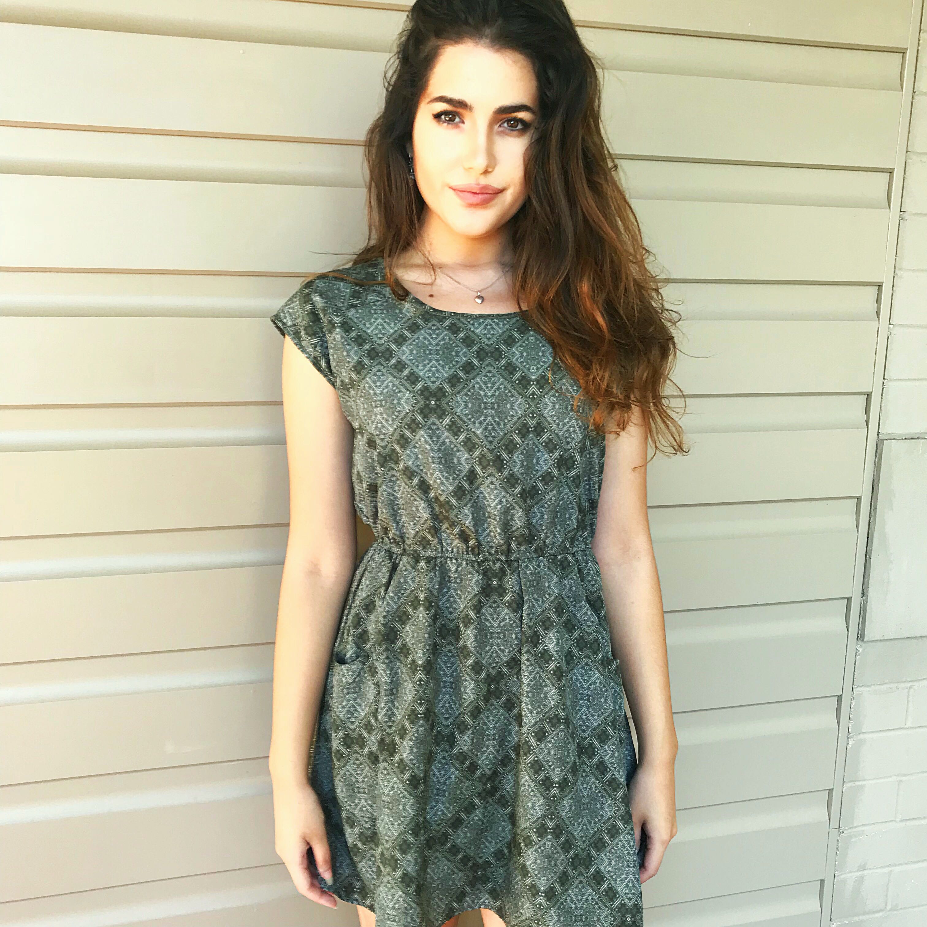 Forest Green Summer Dress Women S Fashion Clothes On Carousell