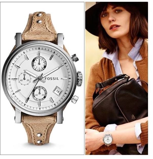 Fossil es 3625, Barang Mewah, Jam Tangan di Carousell