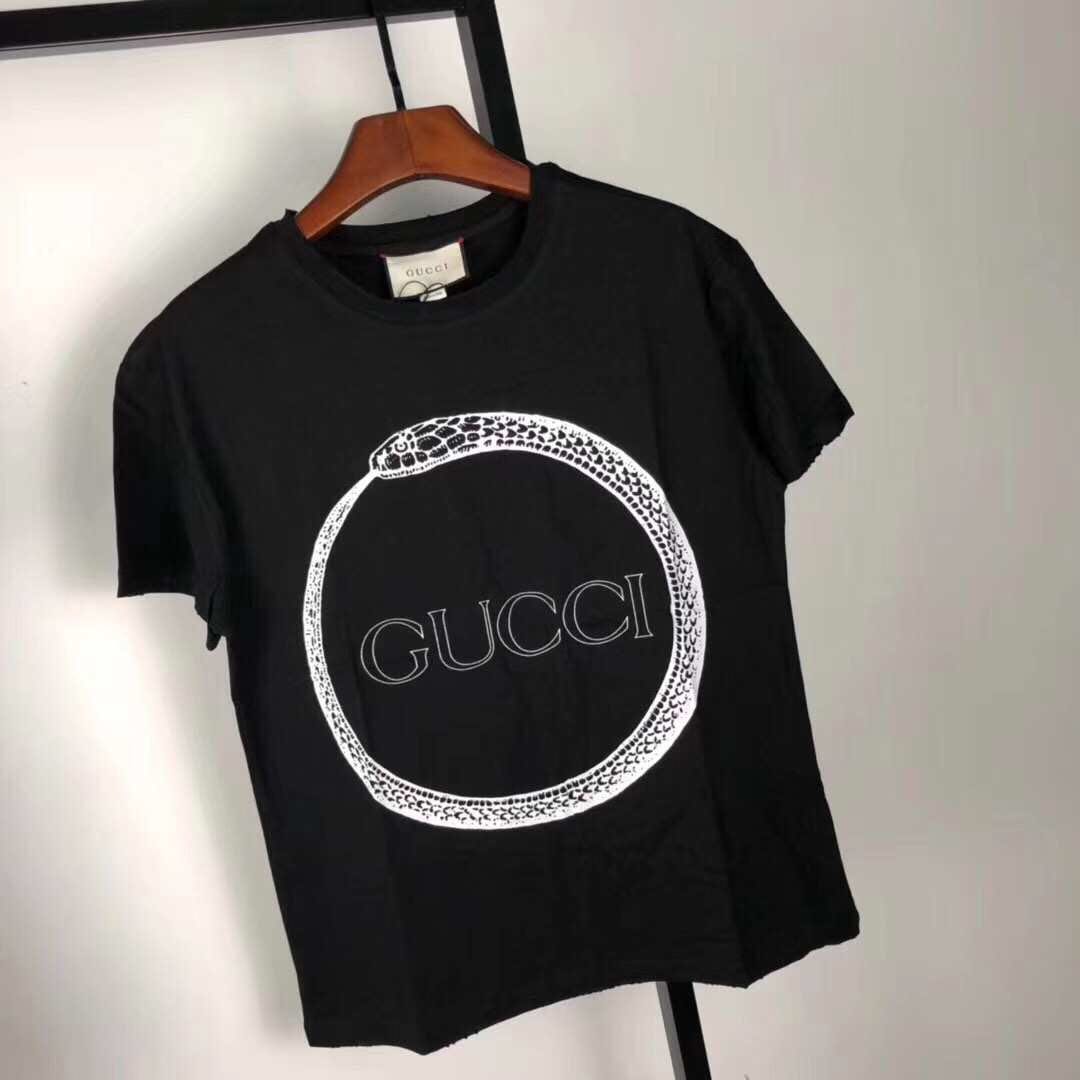 gucci snake shirt black