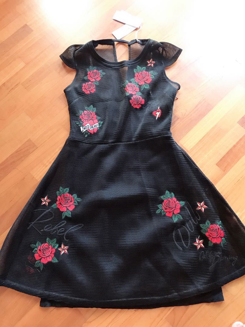 Guess Rose dress, Women's Fashion, Dresses & Sets, Dresses on Carousell