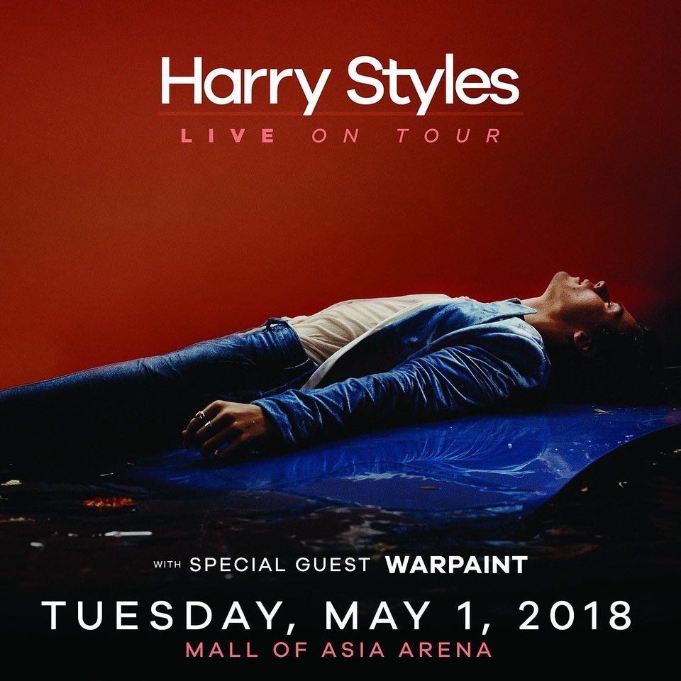Harry Styles Live on Tour Manila Upperbox Ticket, Tickets & Vouchers