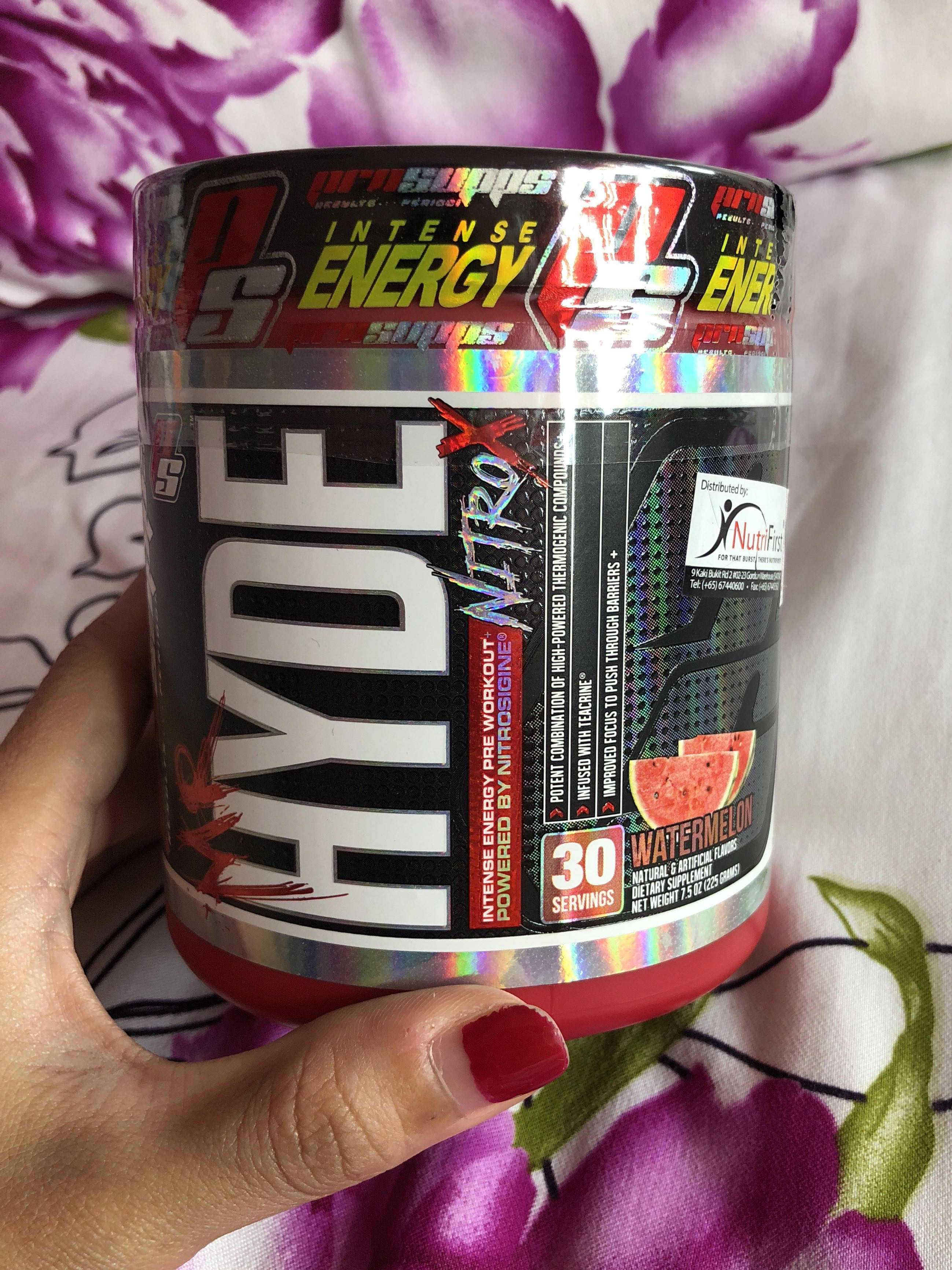 Hyde Nitro Pre Workout Men S Fashion Activewear On Carousell