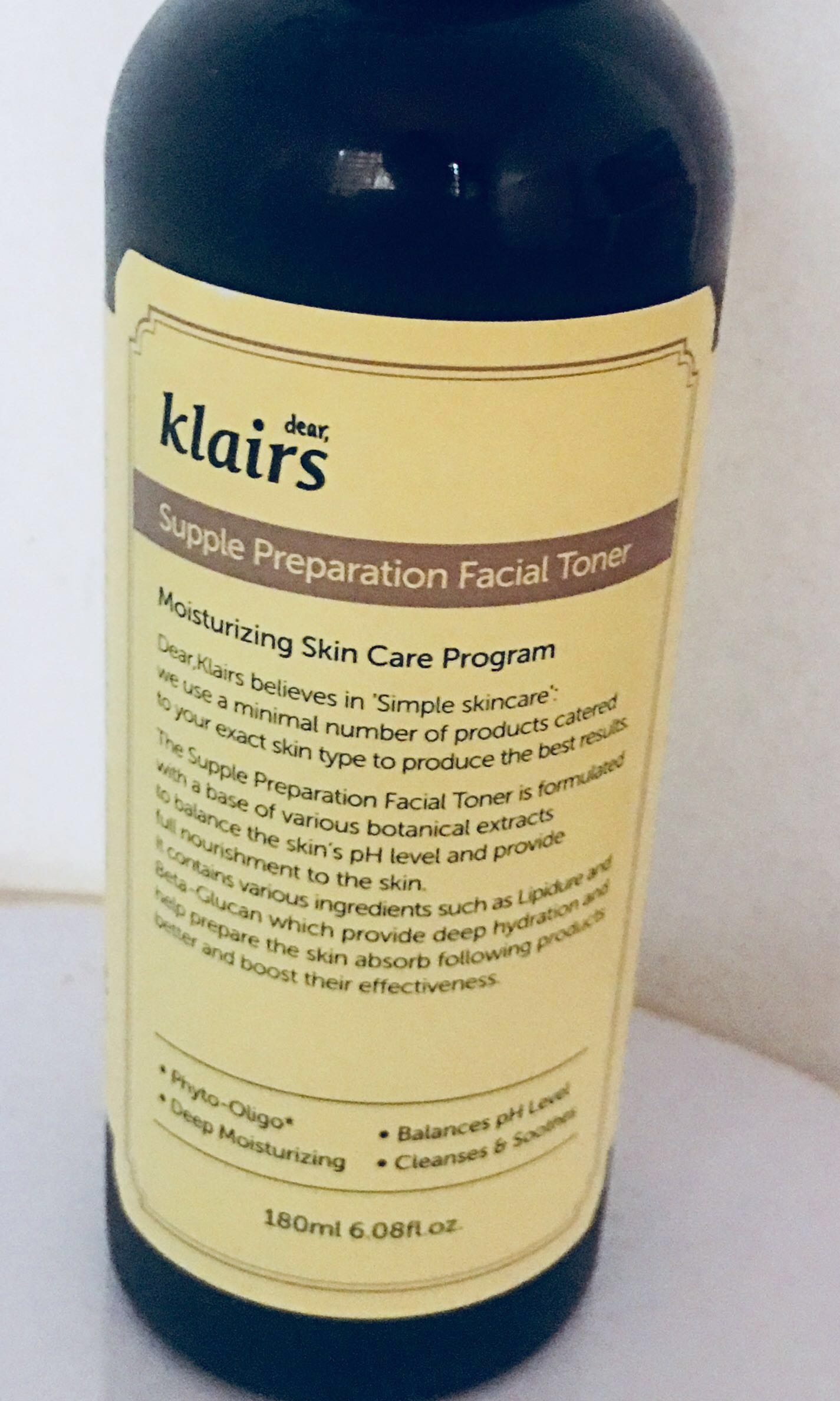 klairs supple preparation facial toner