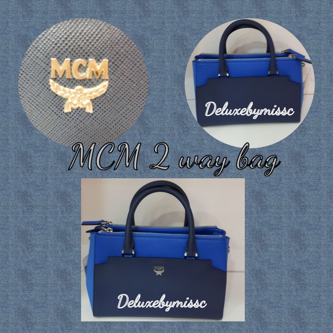 Preloved Mcm Bucket Sling Bag, Luxury, Bags & Wallets on Carousell