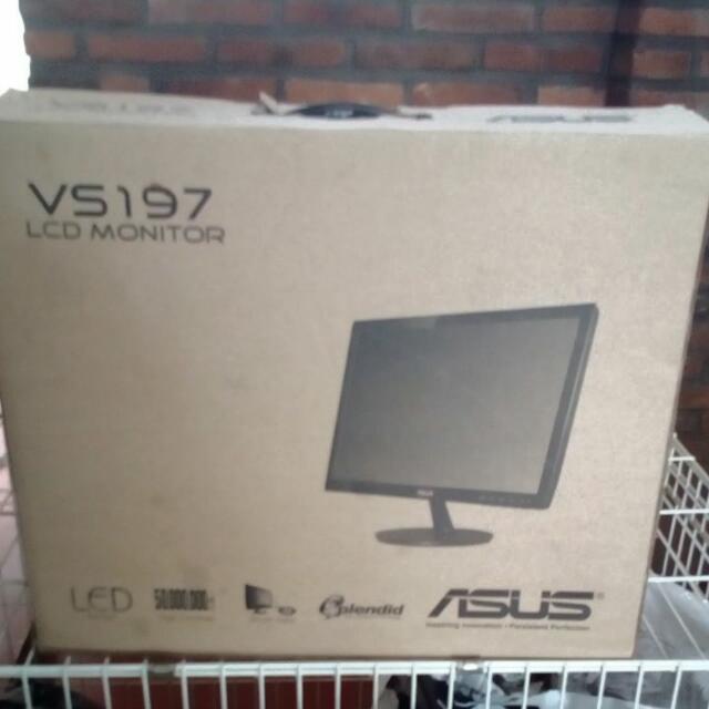 Monitor Asus Vs197 Elektronik Komputer Desktop Di Carousell