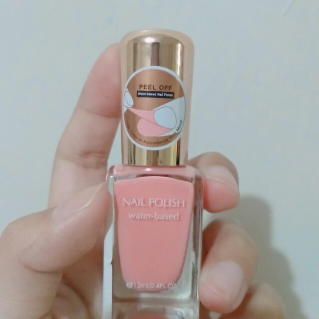 Nail Polish Kutek Miniso Peel Off Water Based Kesehatan Kecantikan Parfum Kuku Lainnya Di Carousell