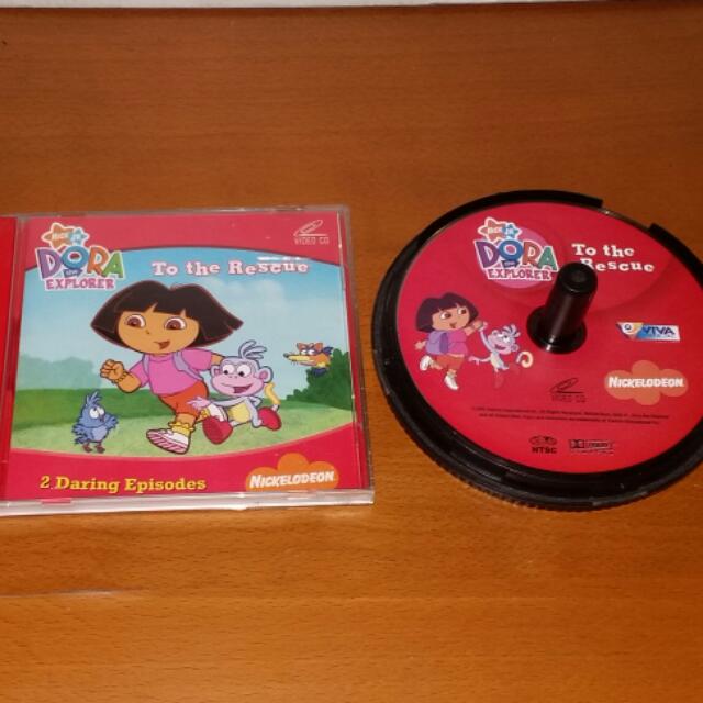 Nick Jr. Dora The Explorer To The Rescue VCD, Hobbies & Toys, Music ...
