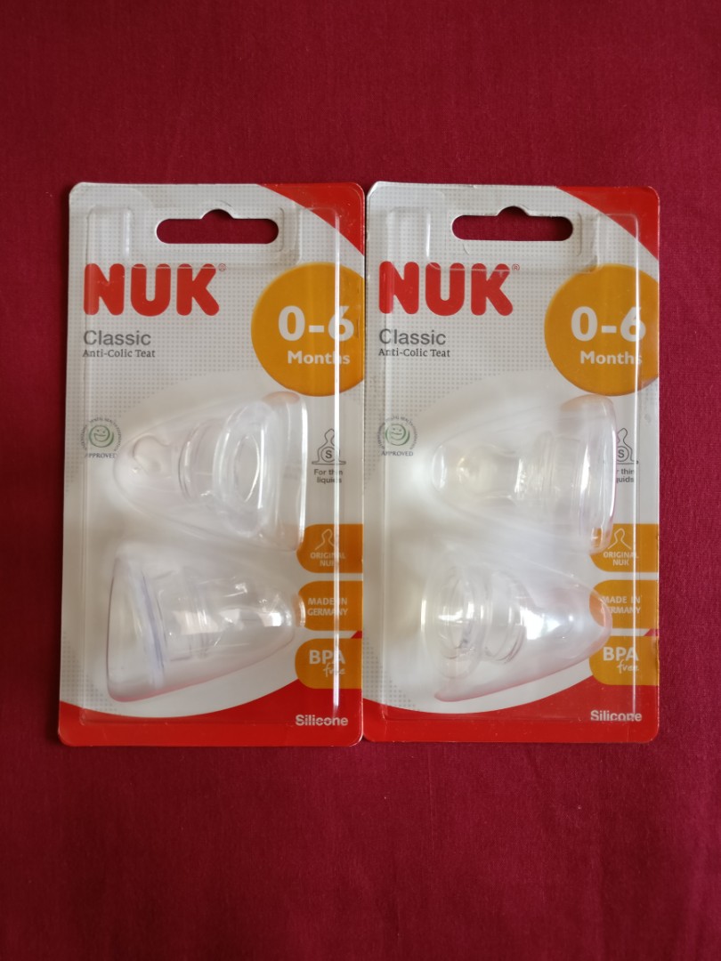 nuk classic anti colic teat