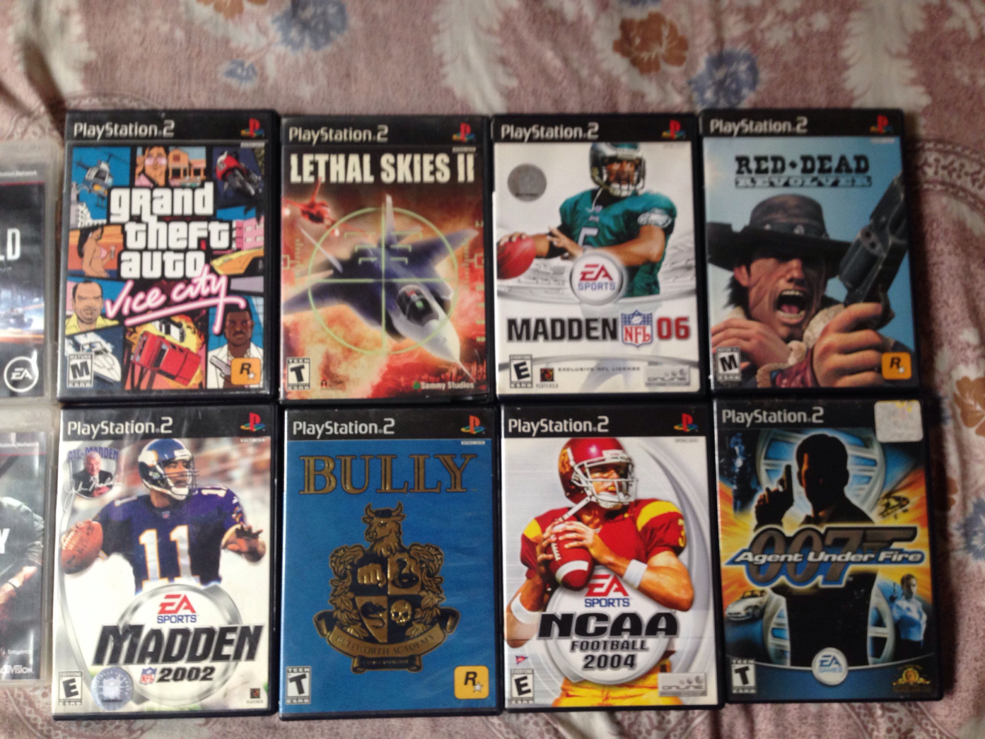 ps2 video games