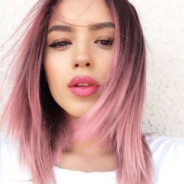 Red Violet Hair Color Dye Set Rose Gold On Carousell