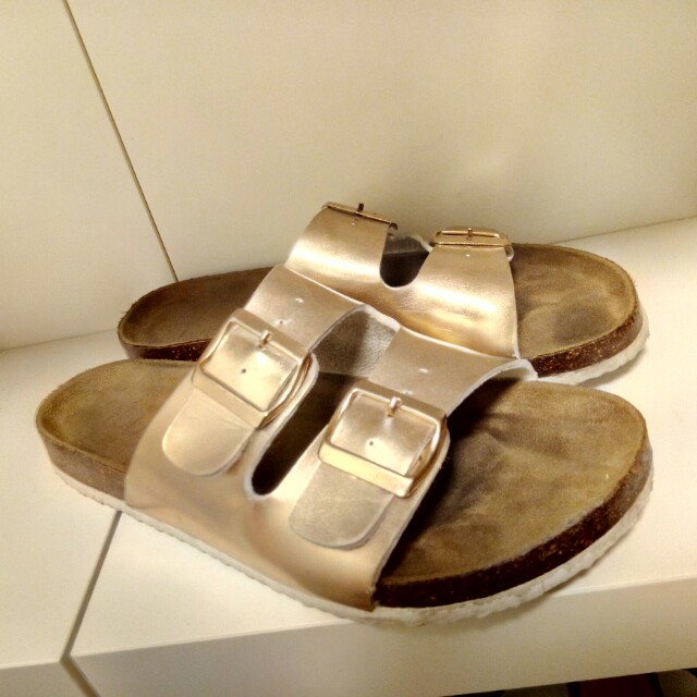 rose gold birkenstocks australia