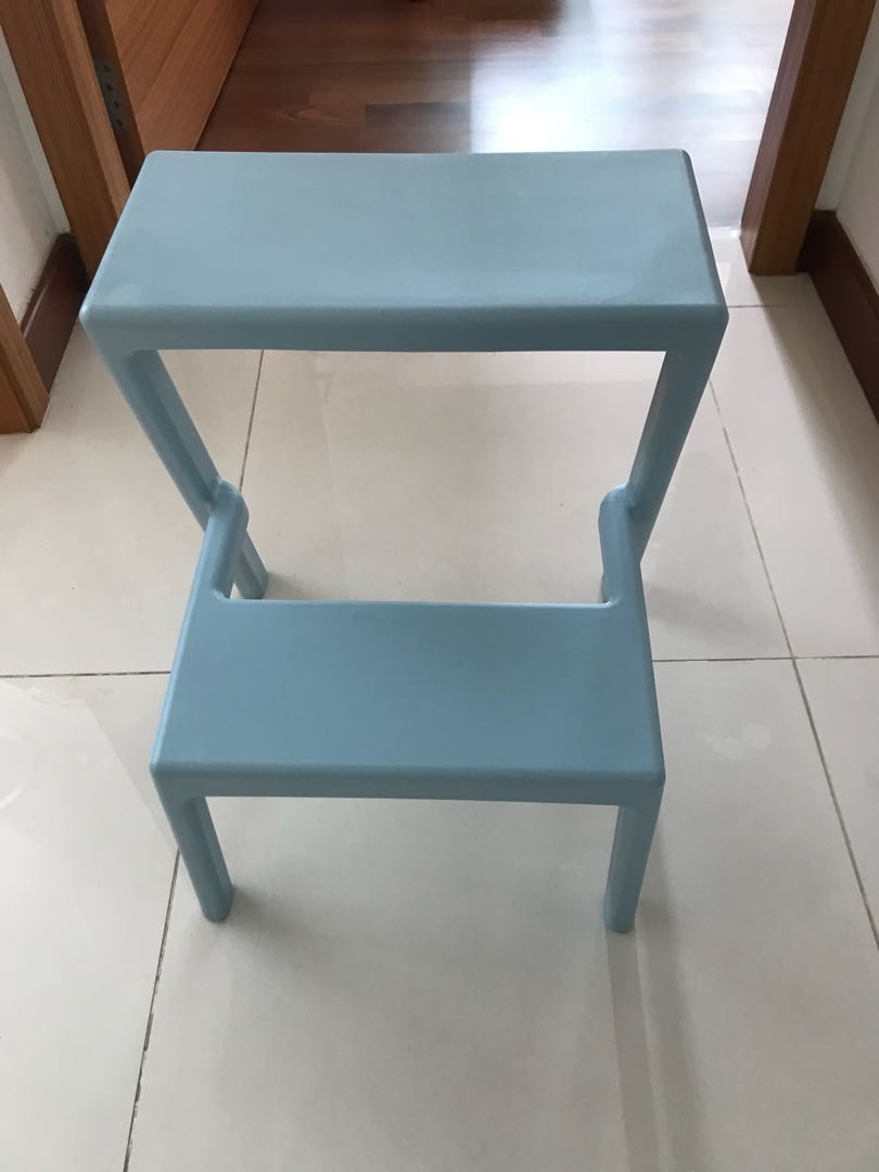 Step Stool Ikea, Babies & Kids, Baby Nursery & Kids Furniture, Kids' Tables & Chairs on Carousell